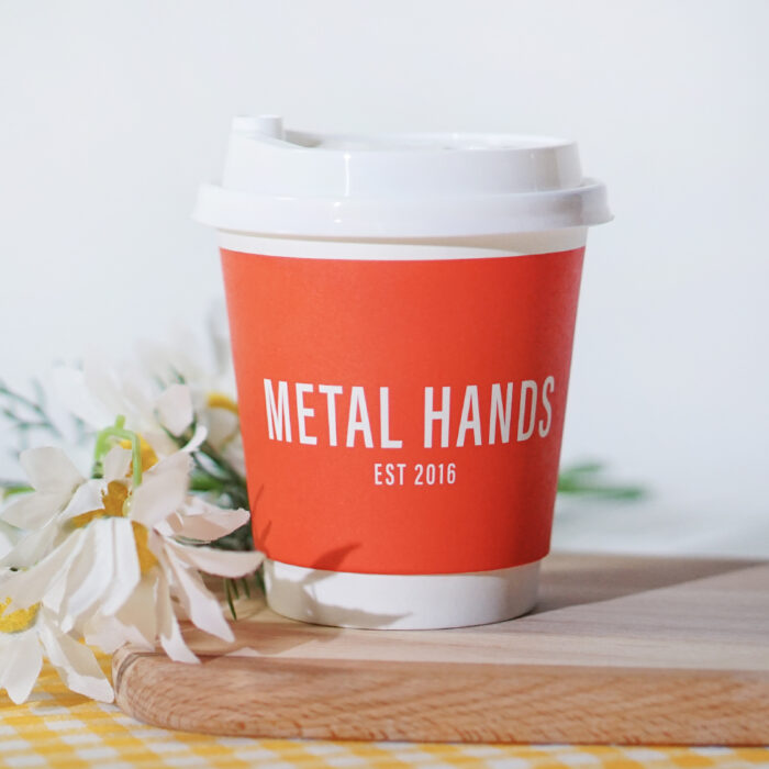 10 oz double-walled paper cup