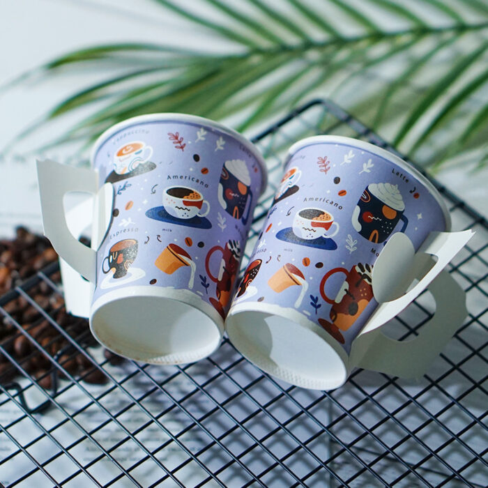 6.5 oz handle paper cup - 图片 2