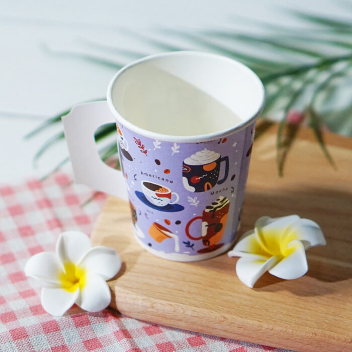 6.5 oz handle paper cup - 图片 3