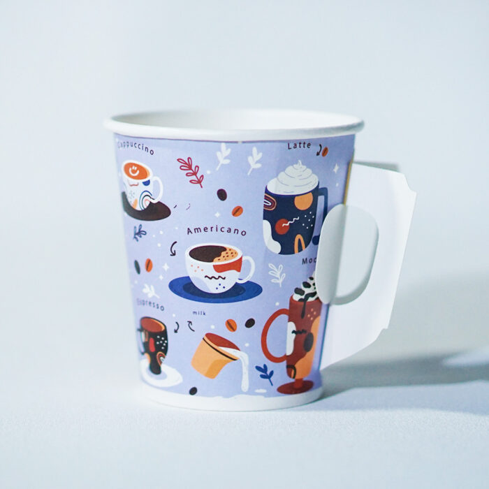 6.5 oz handle paper cup - 图片 8