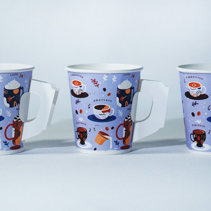 6.5 oz handle paper cup - 图片 4