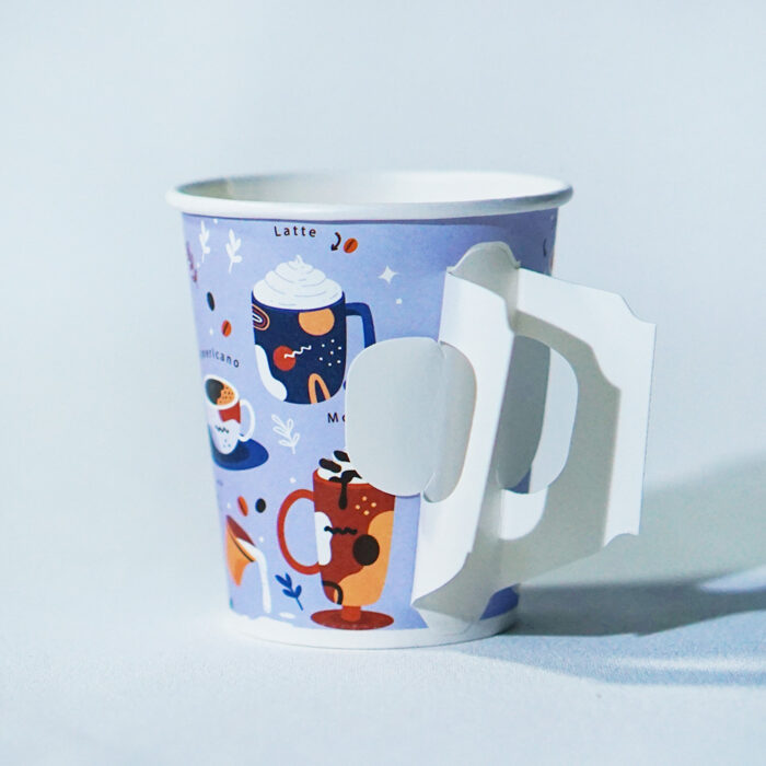 6.5 oz handle paper cup - 图片 6